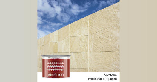 NATURAL EFFECT PROTECTION VIVSTONE Transparent water repellent protective film forming solvent for