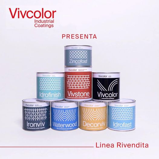 Vivcolor PRESENTA LA NUOVA LINEA RIVENDITA 8 nuovi prodotti per