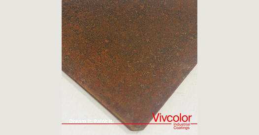 BASE ACRYLIQUE EFFET CORTEN Appret anticorrosion a deux composants avec