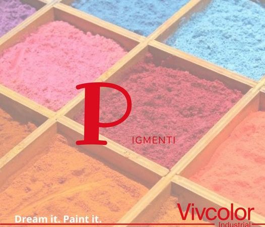 Lalfabeto di vivcolor P sta per pigmenti I pigmenti sono
