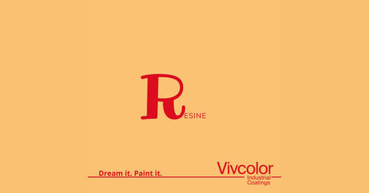 The vivcolor R alphabet stands for Resin The polymeric base