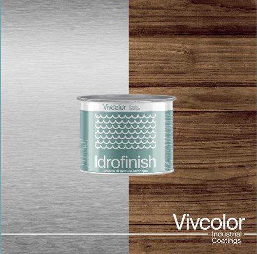 IDROFINISH WATER BASED ENAMEL FOR #IRON AND #WOOD #Single component, air drying water based