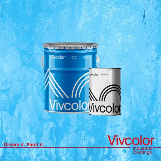 VIVPUR 2K WB #Two component water based polyurethane enamel Two component water based polyurethane
