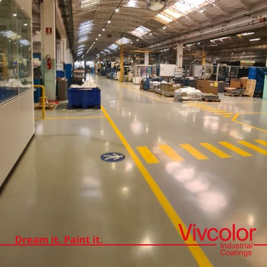 VIVEPOX FOR FLOORS Two component epoxypolyamide finish with high water resistance.