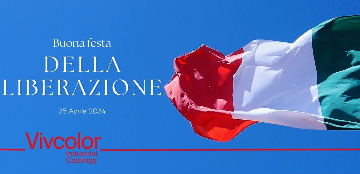 Buon 25 Aprile dal Team #Vivcolor Informiamo che l'azienda sarà