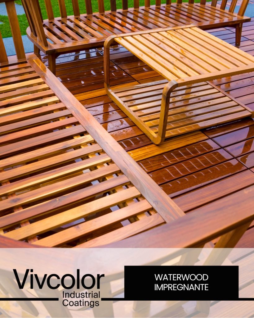 Waterwood impregnating: natural protection that enhances the beauty of wood