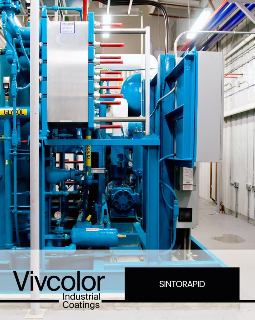 Sintorapid: industrial anti rust with very rapid drying your machine