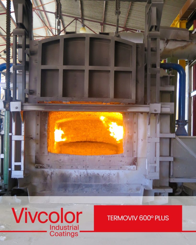 Termoviv 600 ° Plus: silicone paint for high temperatures Termoviv