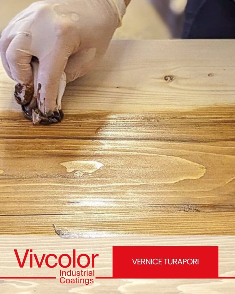 TURPORE PAINTER: Professional Preparation Fund for wood This background paint