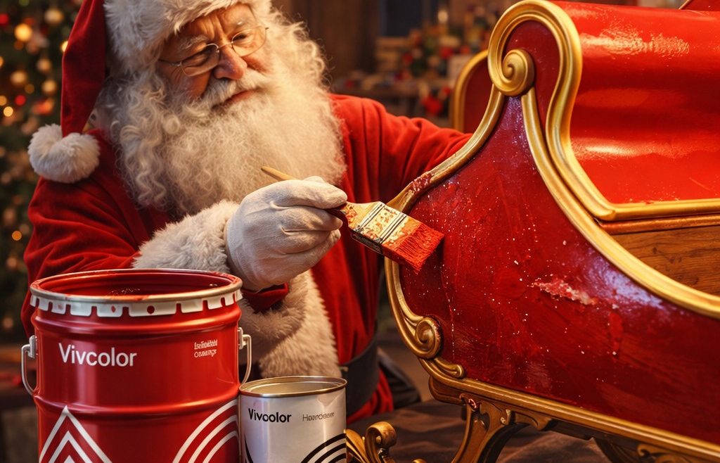 Buon Natale da Vivcolor! Quest’anno anche la slitta di Babbo