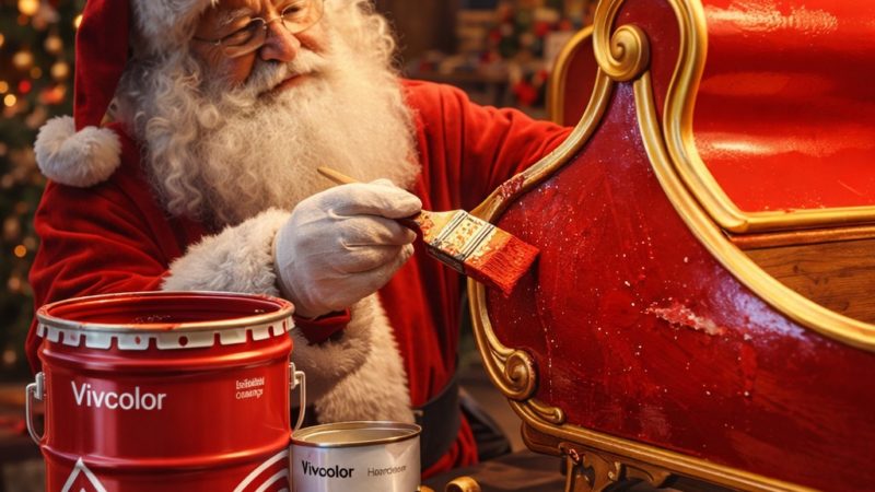 Buon Natale da Vivcolor! Quest’anno anche la slitta di Babbo