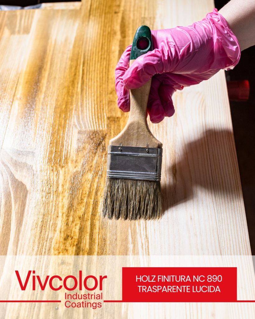 HOLZ FINITURA NC 890 BRILLANT TRANSPARENT : PEINTURE NITRO SYNTHÉTIQUE POUR