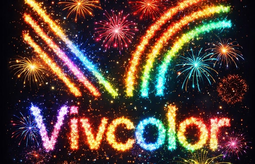 BONNE ANNÉE DE VIVCOLOR ! L'équipe Vivcolor vous souhaite une année