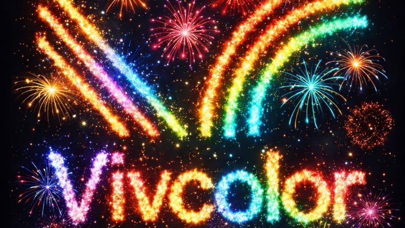 BONNE ANNÉE DE VIVCOLOR ! L'équipe Vivcolor vous souhaite une année