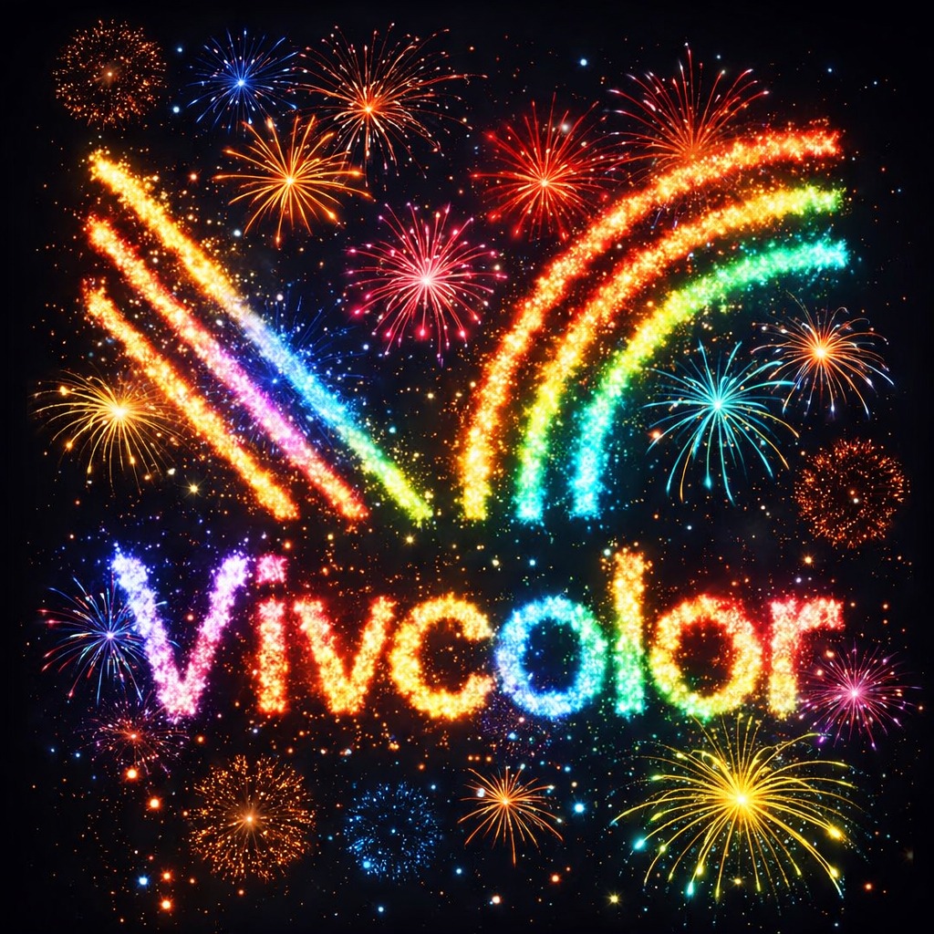 BONNE ANNÉE DE VIVCOLOR ! L'équipe Vivcolor vous souhaite une année